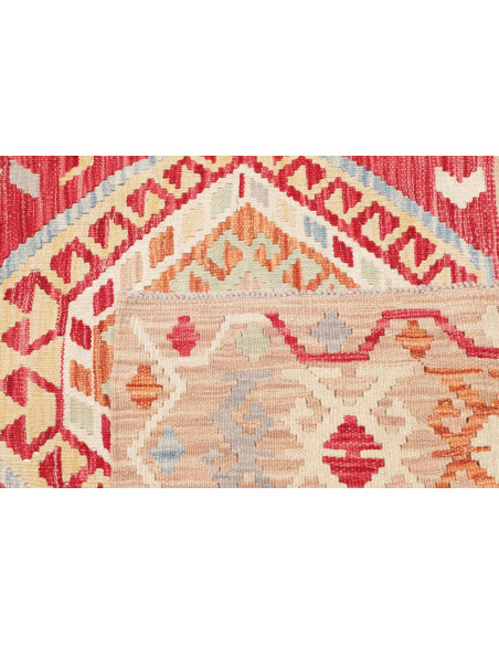 Kilim 126x167 Cm Kilim Afghanistan Hand-carded Wool Cotton