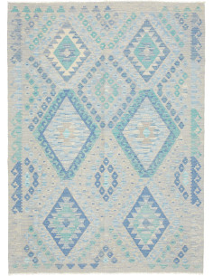 Kilim 132x181 Cm Kilim, Afghanistan, Lana Cardata A Mano