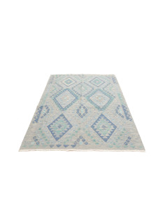 Kilim 132x181 Cm Kilim, Afghanistan, Hand-carded Wool warp: 2