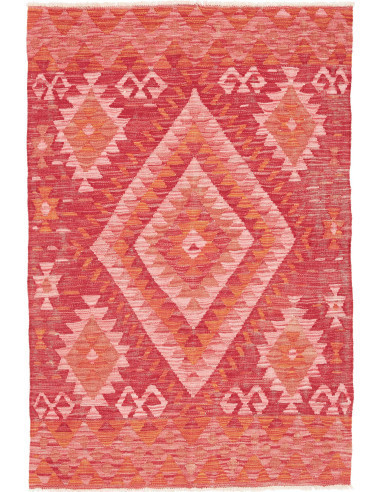 Kilim 107x160 Cm Kilim, Afghanistan, Lana Cardata A Mano