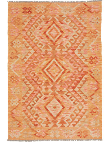 Kilim 102x153 Cm Kilim Afghanistan. Materiale: Lana Cardata