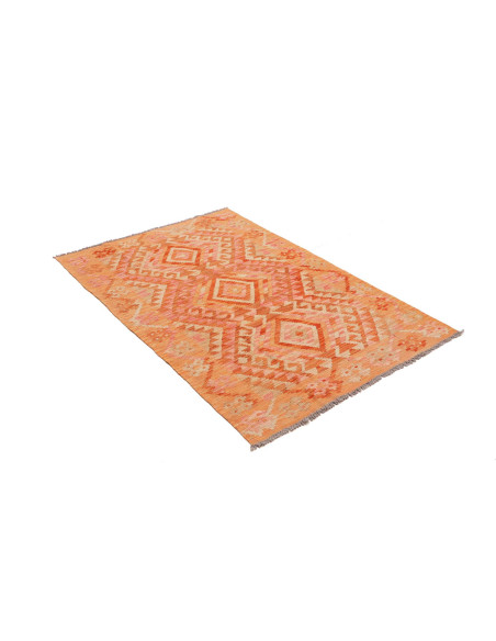 Kilim 102x153 Cm Kilim Afghanistan. Materiale: Lana Cardata