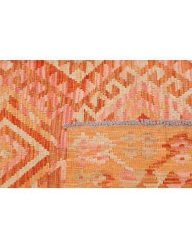 Kilim 102x153 Cm Kilim Afghanistan. Materiale: Lana Cardata