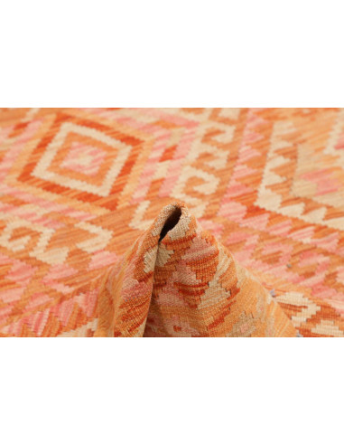 Kilim 102x153 Cm Kilim Afghanistan. Materiale: Lana Cardata