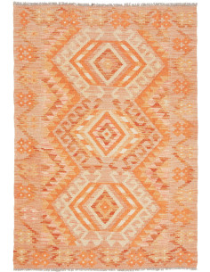 Kilim 103x148 Cm Kilim, Afghanistan, Lana Cardata A Mano