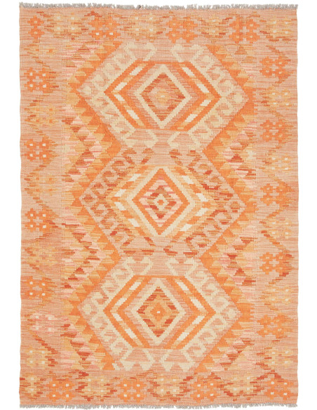 Kilim 103x148 Cm Kilim, Afghanistan, Hand-carded Wool warp: