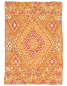 Kilim 100x146 Cm Kilim, Afghanistan, Lana Cardata A Mano