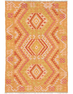 Kilim 103x150 Cm Kilim Afghanistan Lana Cardata A Mano