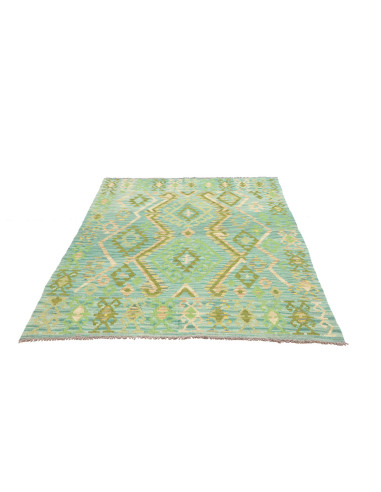 Kilim 137x178 Cm Kilim, Afghanistan, Lana Cardata A Mano