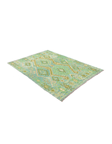 Kilim 137x178 Cm Kilim, Afghanistan, Lana Cardata A Mano