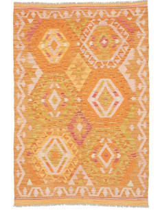 Kilim 103x151 Cm Kilim, Afghanistan, Lana Cardata A Mano
