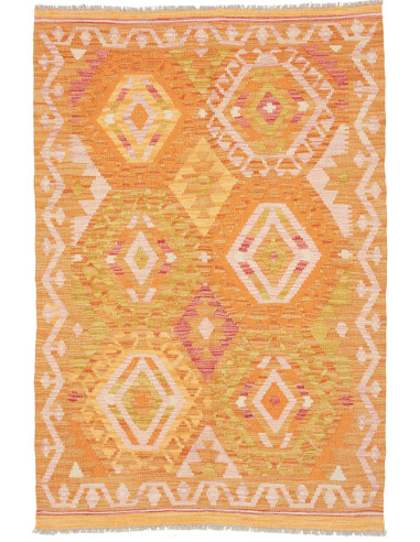 Kilim 103x151 Cm Kilim, Afghanistan, Hand-carded Wool warp: