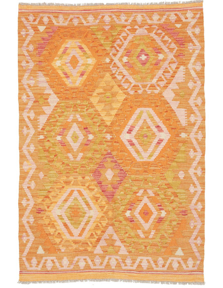Kilim 103x151 Cm Kilim, Afghanistan, Hand-carded Wool warp: