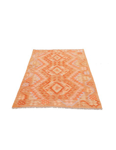 Kilim 101x148 Cm Kilim, Afghanistan, Hand-carded Wool warp: 2