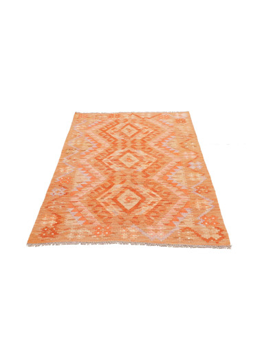 Kilim 101x148 Cm Kilim, Afghanistan, Hand-carded Wool warp:
