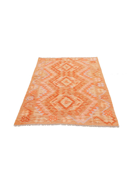 Kilim 101x148 Cm Kilim, Afghanistan, Hand-carded Wool warp:
