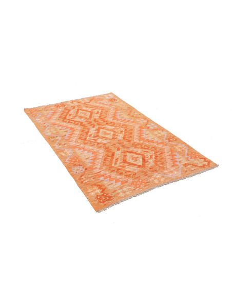 Kilim 101x148 Cm Kilim, Afghanistan, Hand-carded Wool warp: