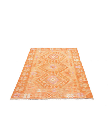 Kilim 104x150 Cm Kilim Afghanistan, Hand-carded Wool, Cotton