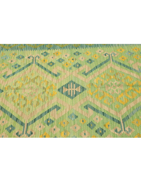 Kilim 102x149 Cm Kilim Afgano Lana Cardata A Mano Ordito
