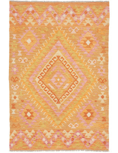 Kilim 104x156 Cm Kilim, Afghanistan, Lana Cardata A Mano