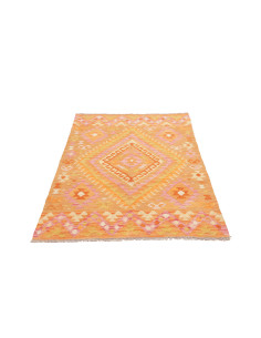Kilim 104x156 Cm Kilim, Afghanistan, Hand-carded Wool warp: 2