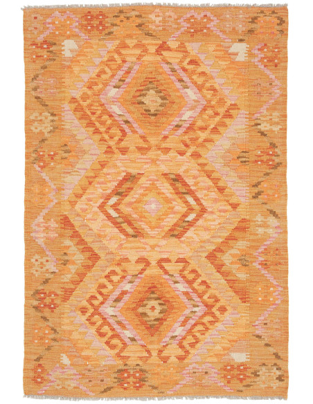 Kilim 101x150 Cm Kilim, Afghanistan, Hand-carded Wool,