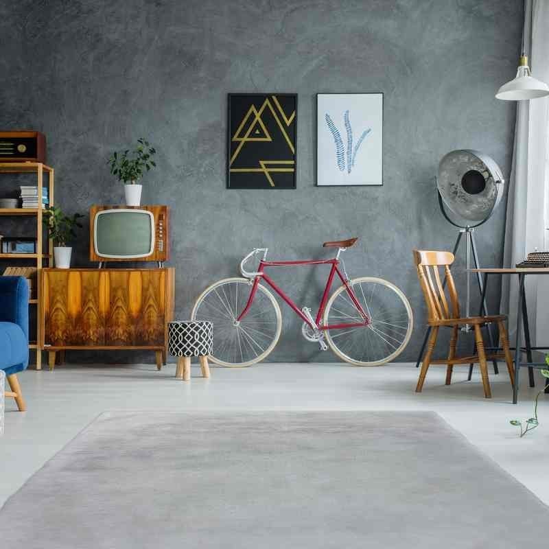 tappeto Arte Espina Rabbit 100 grigio blu