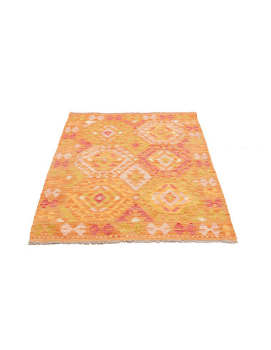 Kilim 102x155 Cm Kilim, Afghanistan, Hand-carded Wool
