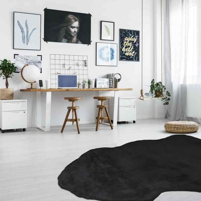tappeto Arte Espina Rabbit Sheepskin 200 antracite