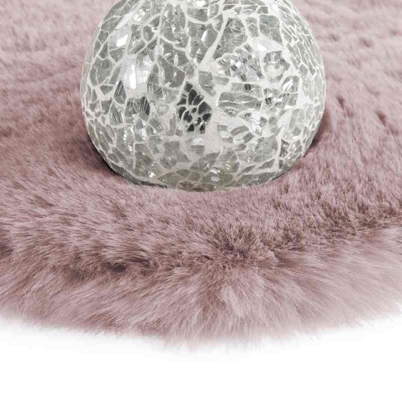 tappeto Arte Espina Rabbit Sheepskin 200 rosa