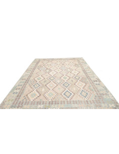 Tappeto Killim Afgahnistan 253x347 Blu Pastello 2
