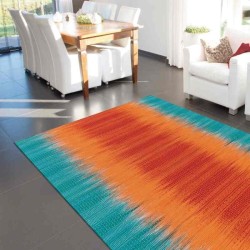 tappeto Arte Espina Sunset 8070 arancio blu 2