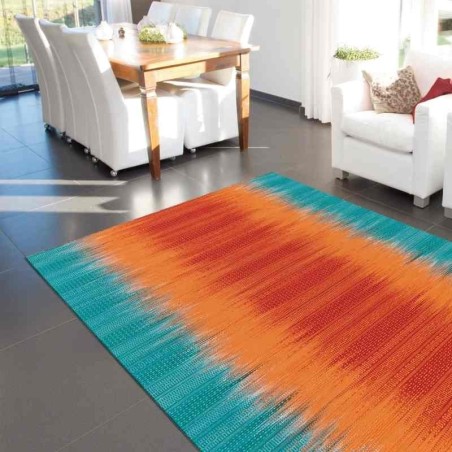 tappeto Arte Espina Sunset 8070 arancio blu
