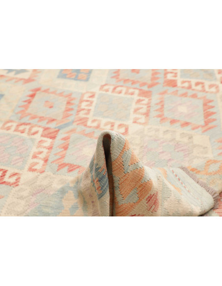 Tappeto Killim Afgahnistan 250x343 Azzurro Tenu