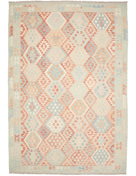 Tappeto Killim Afgahnistan 240x348 Blu Tenue Te