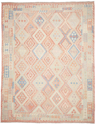Rug Killim 318x392 Terracotta Sky Blue