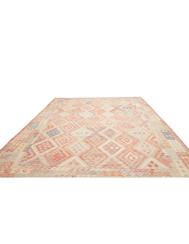 Rug Killim 318x392 Terracotta Sky Blue