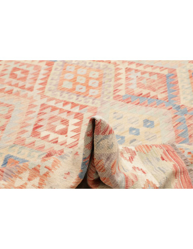 Rug Killim 318x392 Terracotta Sky Blue