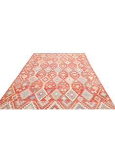 Rug Kilim Afghanistan 203x298 Burnt Orange Mute 2