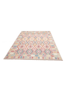 Tappeto Kilim Afghanistan 180x250 Multicolore G 2