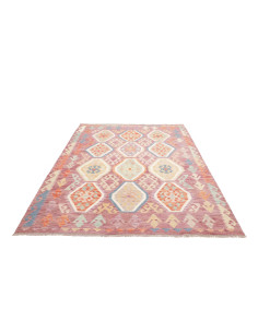 Rug Kilim Afghanistan 173x248 Muted Purple Dust 2
