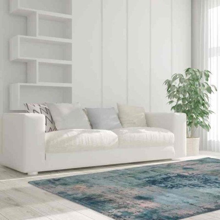 tappeto Arte Espina Vintage 8403 petrolio