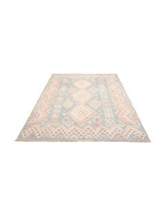 Rug Kilim Afghanistan 175x250 Sky Blue Denim Bl 2