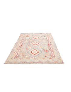 Rug Kilim Afghanistan 154x207 Light Grey Terrac 2