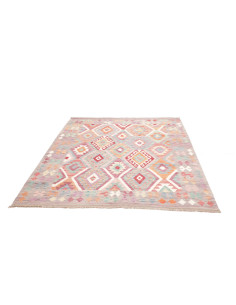 Rug Kilim Afghanistan 157x191 Muted Grey-lilac 2