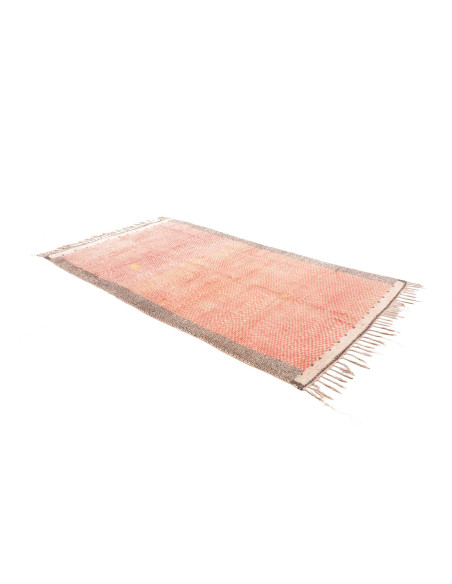 Tappeto 150x250 Rosa Salmone Grigio Carbone Bia