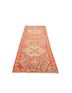 Tappeto Kilim Afghanistan 85x298 Terracotta Cor 2