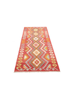 Tappeto Kilim Afghanistan 81x249 Terracotta Mul 2