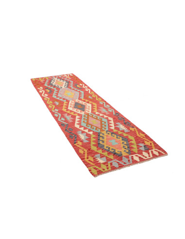 Rug Kilim Afghanistan 78x242 Terracotta Red Lig