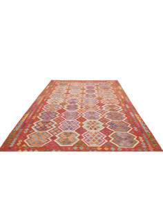 Rug Kilim Afghanistan 203x309 Rust Orange Terra 2